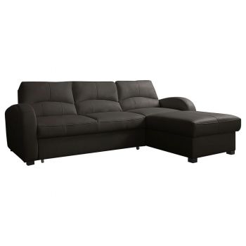 COLțAR textil, piele maro închis COLțAR textil, piele maro închis