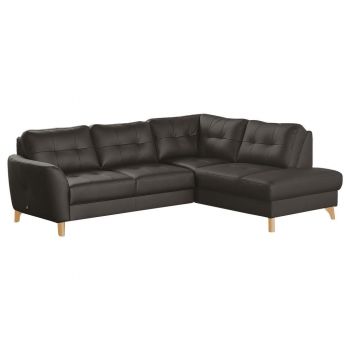 COLțAR textil, piele maro închis COLțAR textil, piele maro închis