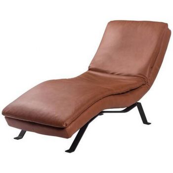 ȘEZLONG in piele coniac ȘEZLONG in piele coniac
