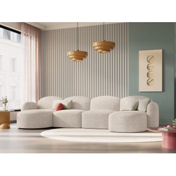 Canapea 6 locuri Blair chenille L354 cm Canapea 6 locuri Blair chenille L354 cm