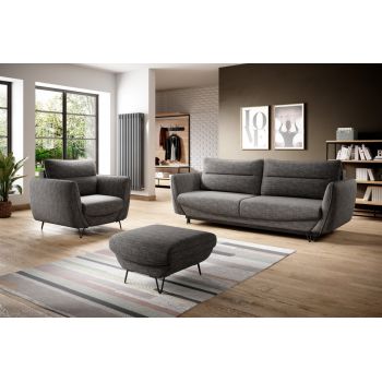 Set canapea + fotoliu + taburet Silva Marte 130 Set canapea + fotoliu + taburet Silva Marte 130