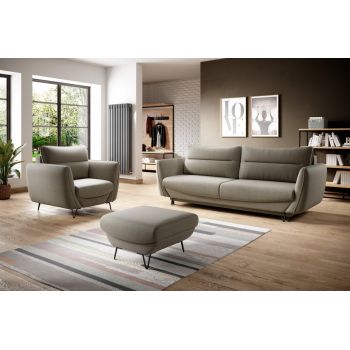 Set canapea + fotoliu + taburet Silva Vero 18 Set canapea + fotoliu + taburet Silva Vero 18