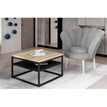 Set masuta de cafea Lupe + fotoliu Vivien Set masuta de cafea Lupe + fotoliu Vivien