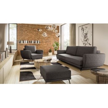 Set canapea extensibila Megis + fotoliu + taburet Marte 10 Set canapea extensibila Megis + fotoliu + taburet Marte 10