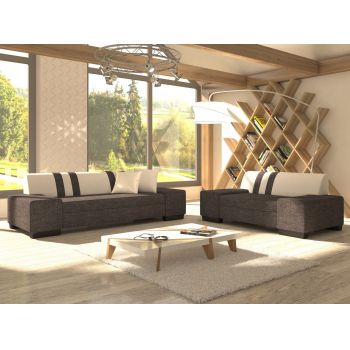 Set canapea Porto 2 locuri + canapea Porto 3 locuri Sawana 05/Soft 17 Set canapea Porto 2 locuri + canapea Porto 3 locuri Sawana 05/Soft 17