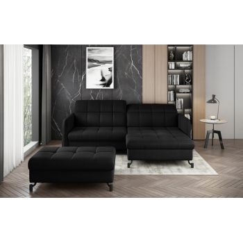 Set coltar Lorelle pe dreapta + taburet Lorelle Matvelvet 99 Set coltar Lorelle pe dreapta + taburet Lorelle Matvelvet 99