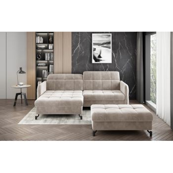 Set coltar Lorelle pe stanga + taburet Lorelle Paros 02 Set coltar Lorelle pe stanga + taburet Lorelle Paros 02