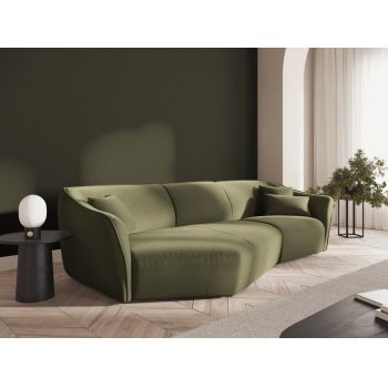 Canapea Tokyo 5 locuri pe stanga catifea Canapea Tokyo 5 locuri pe stanga catifea