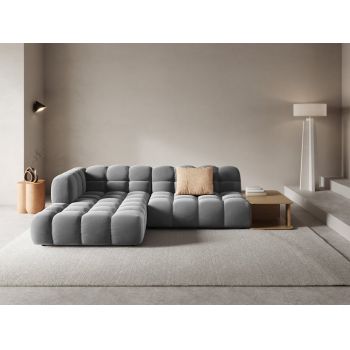 Coltar Sky 4 locuri catifea + masuta de cafea Coltar Sky 4 locuri catifea + masuta de cafea