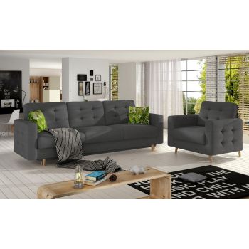 Set canapea extensibila Asgard + fotoliu Jungle 32/Ontario 96 Set canapea extensibila Asgard + fotoliu Jungle 32/Ontario 96