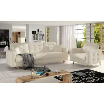 Set canapea extensibila Asgard + fotoliu Soft 33 Set canapea extensibila Asgard + fotoliu Soft 33