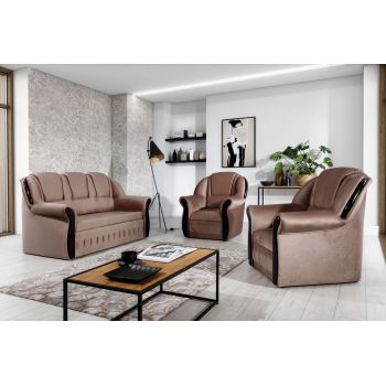 Set canapea extensibila Lord + 2 fotolii Monolith 09 Set canapea extensibila Lord + 2 fotolii Monolith 09