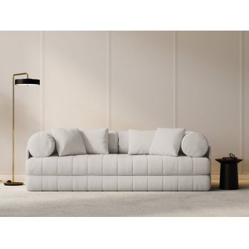 Canapea extensibila 3 locuri Kemi boucle L206 cm Canapea extensibila 3 locuri Kemi boucle L206 cm