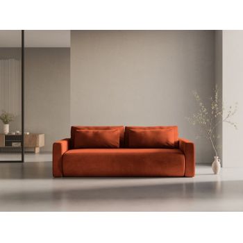 Canapea extensibila Belfast 3 locuri catifea L238 cm Canapea extensibila Belfast 3 locuri catifea L238 cm