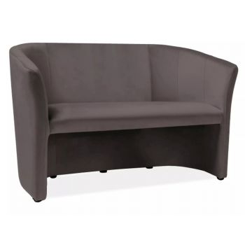 Canapea TM-2 velvet gri/wenge Blu14