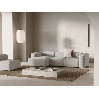 Coltar 3 locuri Bergamo velur reiat L304 cm Coltar 3 locuri Bergamo velur reiat L304 cm