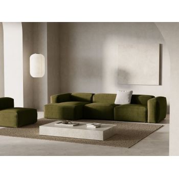 Coltar 4 locuri Bergamo velur reiat L344 cm Coltar 4 locuri Bergamo velur reiat L344 cm