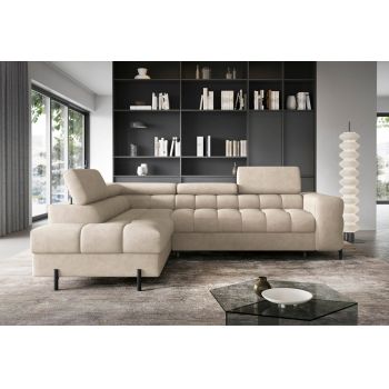 Coltar extensibil Ferruce cu tetiere reglabile L276 cm Coltar extensibil Ferruce cu tetiere reglabile L276 cm