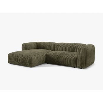 Coltar modular Martina corduroy Tilia L283 cm Coltar modular Martina corduroy Tilia L283 cm