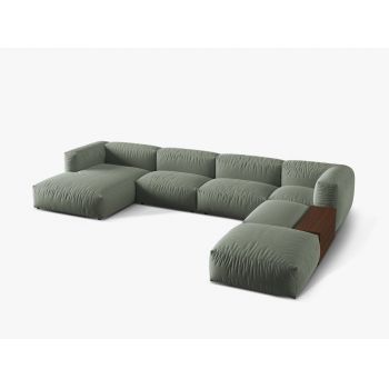 Coltar modular Martina stofa Boston L406 cm + masuta de cafea Coltar modular Martina stofa Boston L406 cm + masuta de cafea