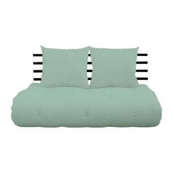 Canapea variabilă Karup Design Shin Sano Black/Mint