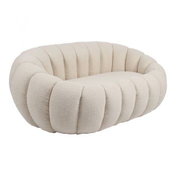 Canapea cu 2 locuri Yannick boucle Bej 148x92x62 cm Canapea cu 2 locuri Yannick boucle Bej 148x92x62 cm