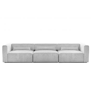 Canapea Extensibilă 5 locuri ZANETTO, cu 3 lăzi depozitare, 340x100x70 cm