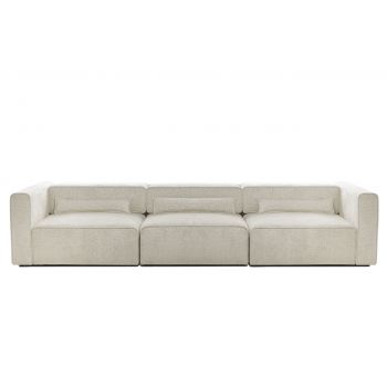 Canapea Extensibilă 5 locuri ZANETTO, cu 3 lăzi depozitare, 340x103x70 cm