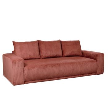 Canapea Extensibila Otis, 3 locuri, Lada Depozitare, Burgundy Deschis