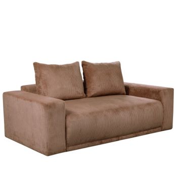 Canapea fixa Otis, 2 locuri, Maro
