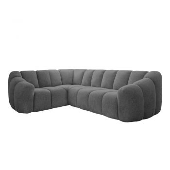 Colțar gri (cu colț pe partea stângă/în formă de ”L”) Shell – Miuform