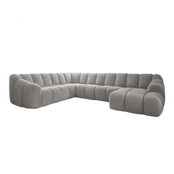 Colțar gri deschis (cu colț pe partea stângă/în formă de 