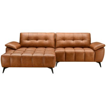 Colțar, textil, piele, coniac