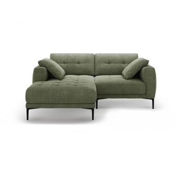 Colțar verde (cu colț pe partea stângă/cu șezlong) Bemy – Micadoni