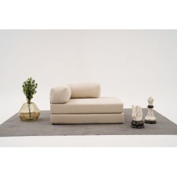Canapea 2 locuri, Atelier del Sofa, 825BLC5215, Tesatura Chenille, Crem