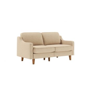 Canapea 2 locuri, Atelier del Sofa, 918CMF1135, Otel, Nisip / Nuc