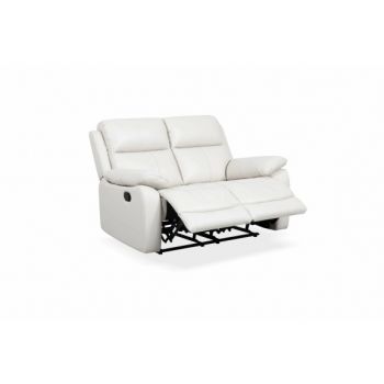 Canapea 2 Locuri Chilly, Recliner Manual, Bej, 141 x 96.5 x 99 cm