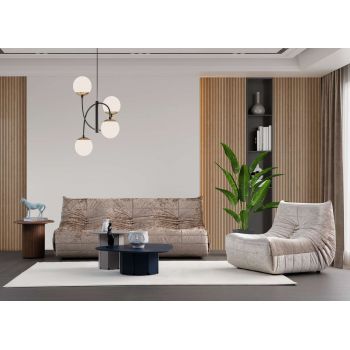 Canapea 3 locuri, Atelier del Sofa, 560ARE5224, Frame: No Frame Fountain Support With Chipboard, Crem