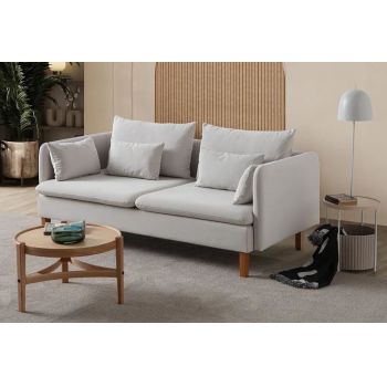 Canapea 3 locuri, Atelier del Sofa, 752EST1104, Frame: 70% HORNBEAM/30% MELAMINE COATED CHIPBOARD, Crem
