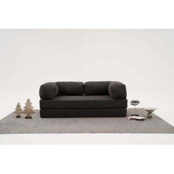Canapea 3 locuri, Atelier del Sofa, 825BLC5217, Tesatura Chenille, Antracit