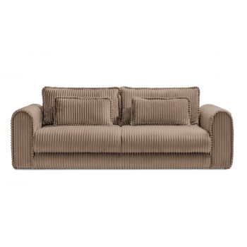 Canapea Extensibilă 3 locuri FELLINI, cu ladă depozitare, 243x108x90 cm