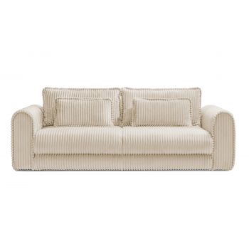 Canapea Extensibilă 3 locuri FELLINI, cu ladă depozitare, 243x108x90 cm