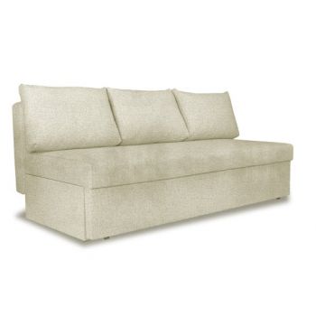 Canapea Extensibila Blue, Cu Lada Depozitare, 3 Locuri, Savana Off White, 191 Cm