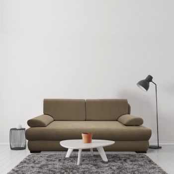 Canapea extensibila, lada de depozitare, Oro, Maro