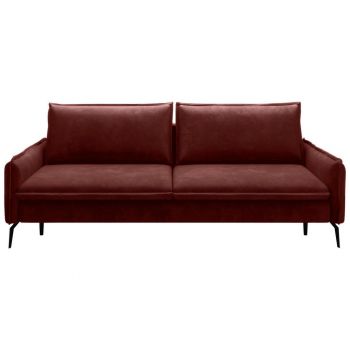 Canapea Extensibilă, textil, bordo