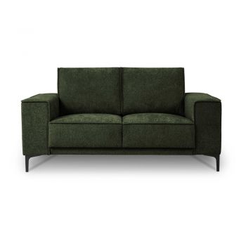 Canapea verde cu tapițerie din chenille 164 cm Copenhagen – Scandic