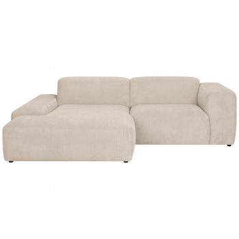 Colțar, textil, bej, 170/252 cm