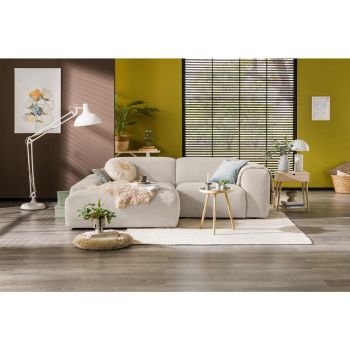 Colțar, textil, bej, 170/252 cm