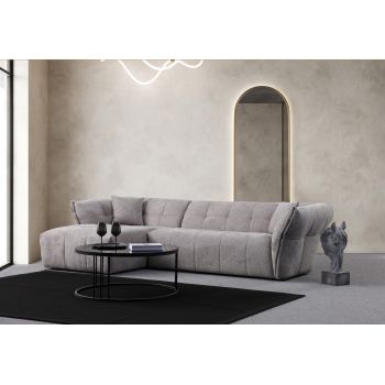 Coltar, Atelier del Sofa, 560ARE1239, Lemn de fag / PAL, Gri deschis