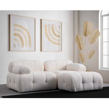 Coltar, Atelier del Sofa, 560ARE1252, Cadru: Lemn de fag/PAL, Alb